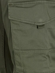 Jack & Jones Cargohose JJIPaul JJFLake (1-tlg) dunkelgrn