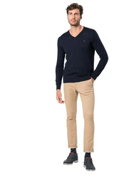 Polo Ralph Lauren Pullover 'LS SF VN PP-LONG SLEEVE-SWEATER' marineblau
