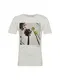 JACK & JONES T-Shirt JORRAILROAD TEE SS CREW NECK nude / weiß