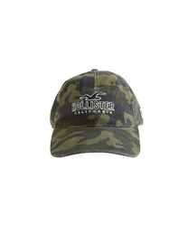 HOLLISTER Cap (F) BTS18-LOGO DAD HATS 5CC oliv