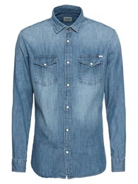 Hemd 'Sheridan' blue denim