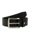 TOMMY HILFIGER Ledergürtel ''''NEW DENTON'''' schwarz