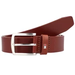 Tommy Hilfiger Gürtel Denton New 3.5 Belt navy/braun/gold/rot