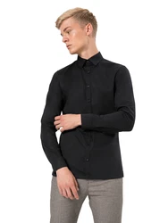 OLYMP Hemd 'No. 6' schwarz