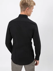 OLYMP Hemd 'No. 6' schwarz
