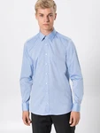 OLYMP Businesshemd Level Five Body Fit Comfort Stretch hellblau