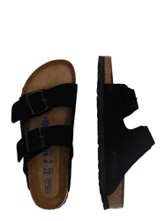 BIRKENSTOCK Pantolette 'Arizona' schwarz