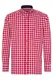 ETERNA Hemd rot / blutrot / weiß