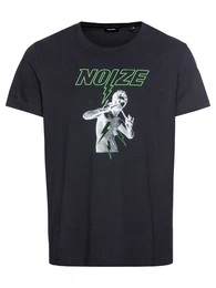 DIESEL T-Shirt T-DIEGO-XD HEMD neongrün / schwarz / weiß