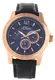 S.Oliver RED LABEL Armbanduhr SO-15149-LMR dunkelblau / rosegold / schwarz