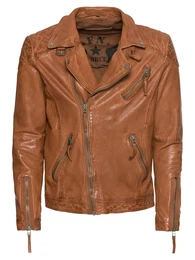Lederjacke ''''SWANK'''' cognac