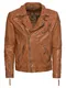 FREAKY NATION Lederjacke ''''SWANK'''' cognac