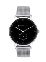 Uhr ''''Heritage'''' silber / schwarz