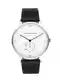 Kapten & Son Uhr ''''Heritage Silver'''' silber / schwarz