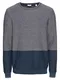 ESPRIT Pullover navy / grau