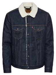 LEVI''''S Jeansjacke ''''TYPE 3 SHERPA TRUCKER'''' blue denim