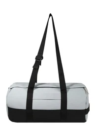RAINS Weekender Duffel hellgrau / schwarz