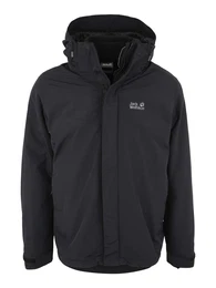 Outdoorjacke ''''Gotland'''' schwarz / grau