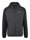 JACK WOLFSKIN Outdorrjacke ''''GRASSLAND HYBRID'''' dunkelgrau / schwarz
