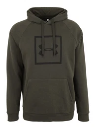 UNDER ARMOUR Hoodie Rival khaki / schwarz