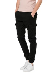 Jack & Jones Cargohose JJIPaul JJFLake (1-tlg) schwarz