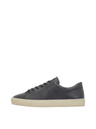 J.Lindeberg Lot Leather Grain Sneaker schwarz