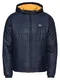 LACOSTE Steppjacke blau / orange