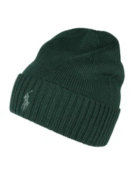 Strickmütze dunkelgrün