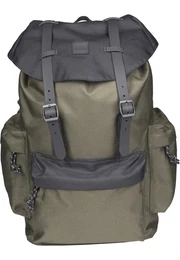Rucksack khaki / schwarz