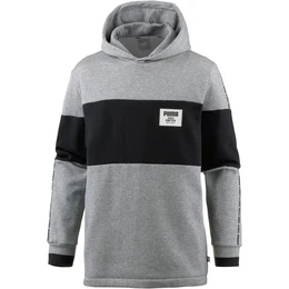 Sweatshirt ''''Rebel Block'''' schwarz / grau