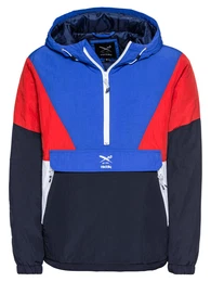 Iriedaily Jacke Get Down Pull Up blau / rot
