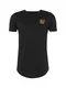 SikSilk T-Shirt gold / schwarz