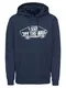 VANS Hoodie marine / weiß