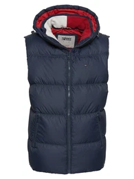 Tommy Jeans Steppweste TJM ESSENTIAL DOWN GILET dunkelblau