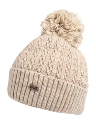 Strickmtze 'Estephania' hellbeige