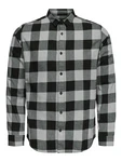 Only & Sons Hemd Gudmund hellgrau/schwarz