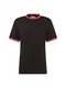 Only & Sons T-Shirt METALLIC RIB SS TEE EXP RE hellrot / schwarz