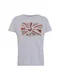 Pepe Jeans Majica ''''Flag''''  modra / siva / rdea