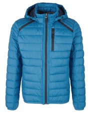 S.Oliver RED LABEL Steppjacke himmelblau / schwarz