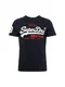 Superdry T-Shirt weiß / navy / rot