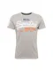 Superdry Majica  bela / siva / oranna