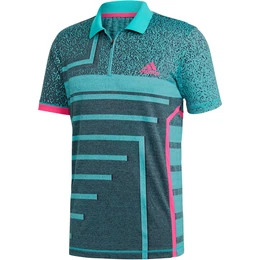 ADIDAS PERFORMANCE Poloshirt SEASONAL POLO jade / pink