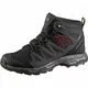 SALOMON Wanderschuhe ''''Hillrock Mid GTX'''' basaltgrau / rostrot / schwarz