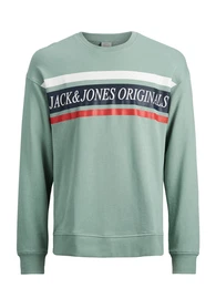 JACK & JONES Print Sweatshirt grün