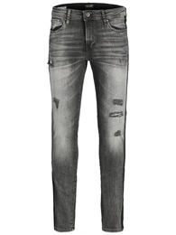 JACK & JONES Skinny Fit Jeans LIAM ORIGINAL AM 772 grey denim