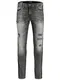 JACK & JONES Skinny Fit Jeans LIAM ORIGINAL AM 772 grey denim