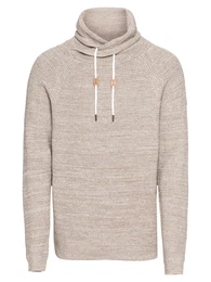 EDC BY ESPRIT Pullover ''''multi col funn'''' beige