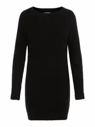 Úpletové šaty 'NMSiesta' černá