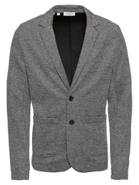 SELECTED HOMME Blazer in Sweat-Qualität graumeliert