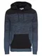 JACK & JONES Hoodie JCODAKOTA dunkelblau / schwarz